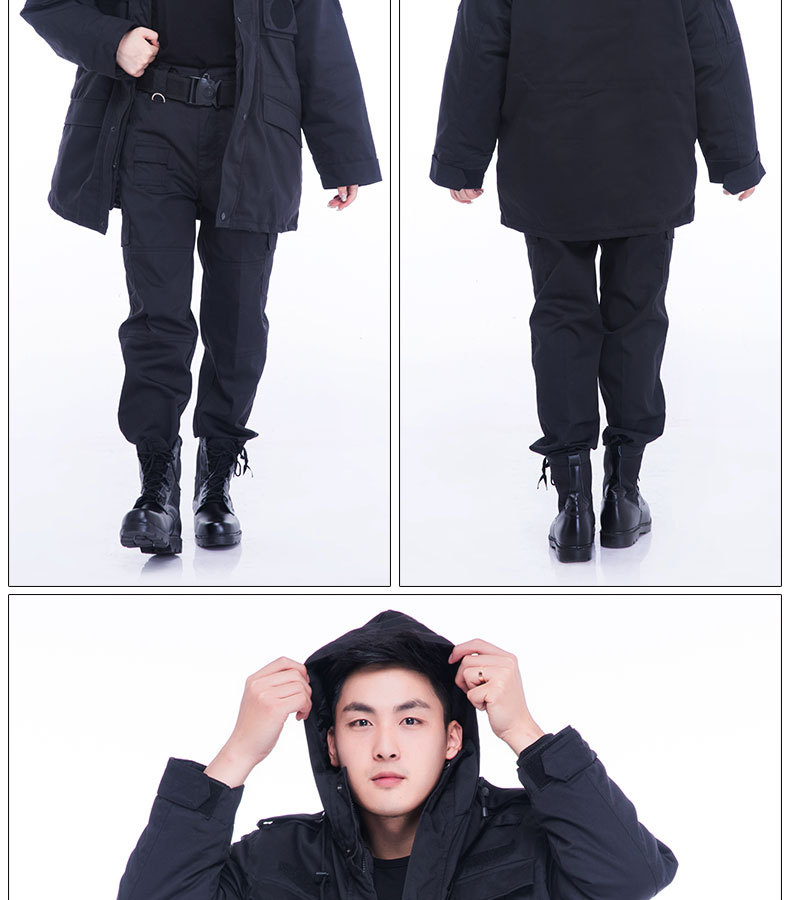 加厚防寒服保安冬作訓(xùn)服 加厚防寒服保安冬作訓(xùn)服