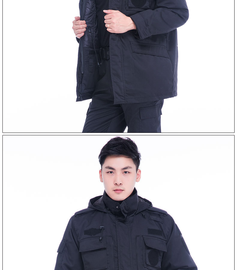 加厚防寒服保安冬作訓(xùn)服 加厚防寒服保安冬作訓(xùn)服