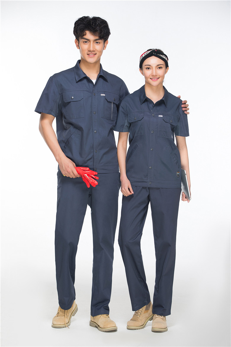 夏季短袖工作服款式圖 夏季短袖工作服款式圖