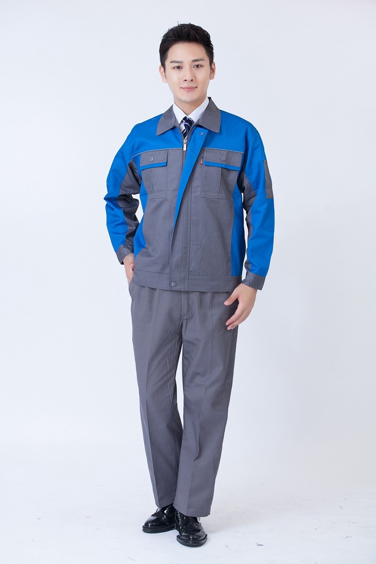 春秋長(zhǎng)袖滌棉工作服 春秋長(zhǎng)袖滌棉工作服